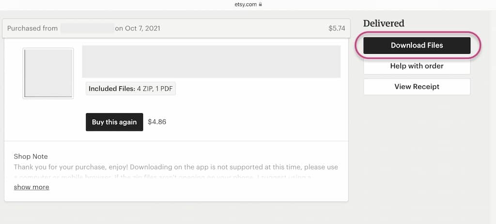 import a digital planner to goodnotes from Etsy orders